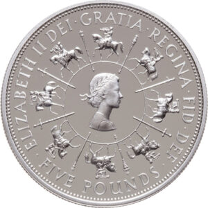 Five Pound Coin 1953-1993 Faith And Truth Will