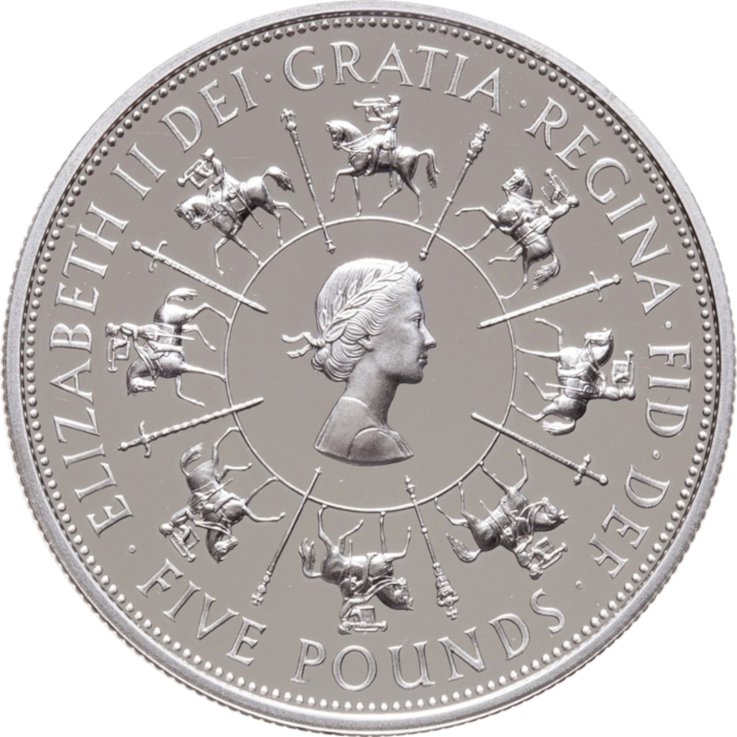 Five Pound Coin 1953-1993 Faith And Truth Will